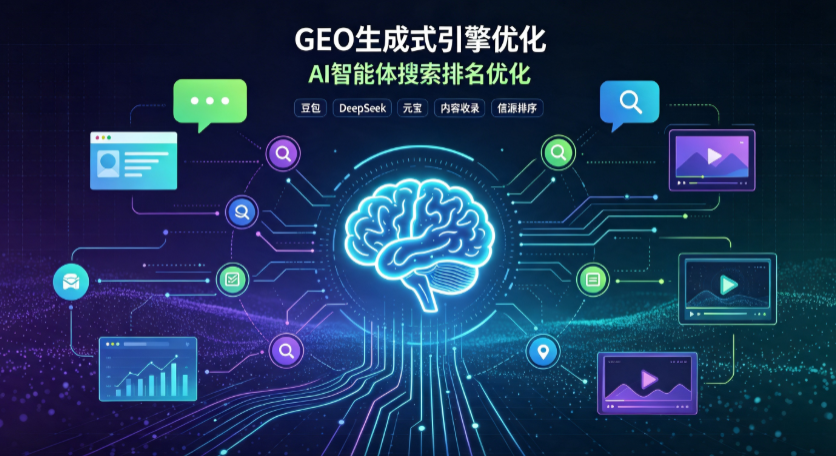 和平县GEO 浪潮来袭：生成式引擎优化崛起，创作者争抢豆包、DeepSeek、元宝智能体流量入口